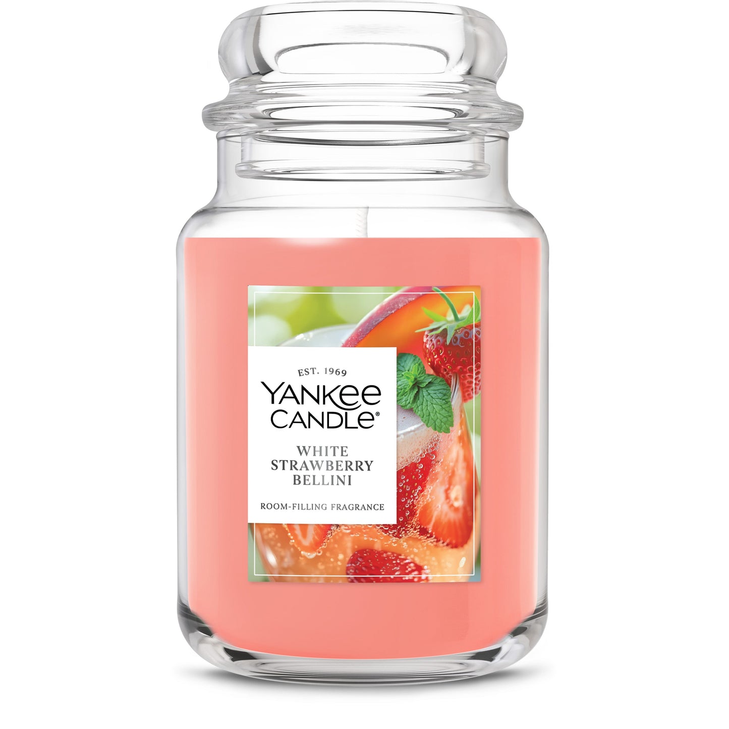 White Strawberry Bellini Drop 5-0850