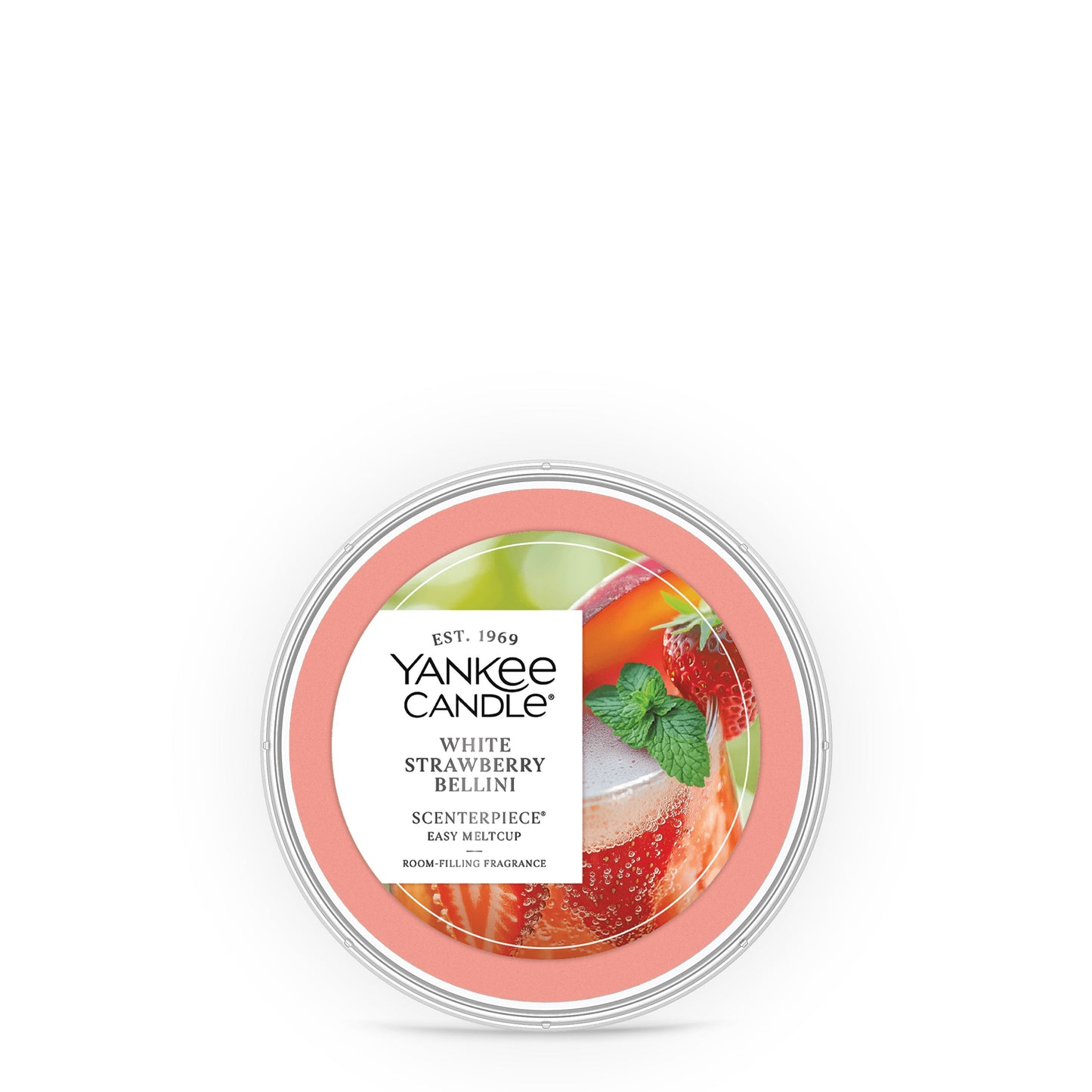 White Strawberry Bellini Drop 5-0850